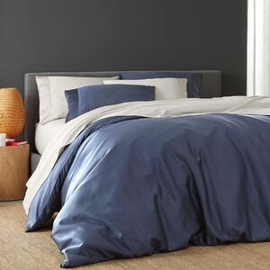 Elegant Navy Duvet Cover Set